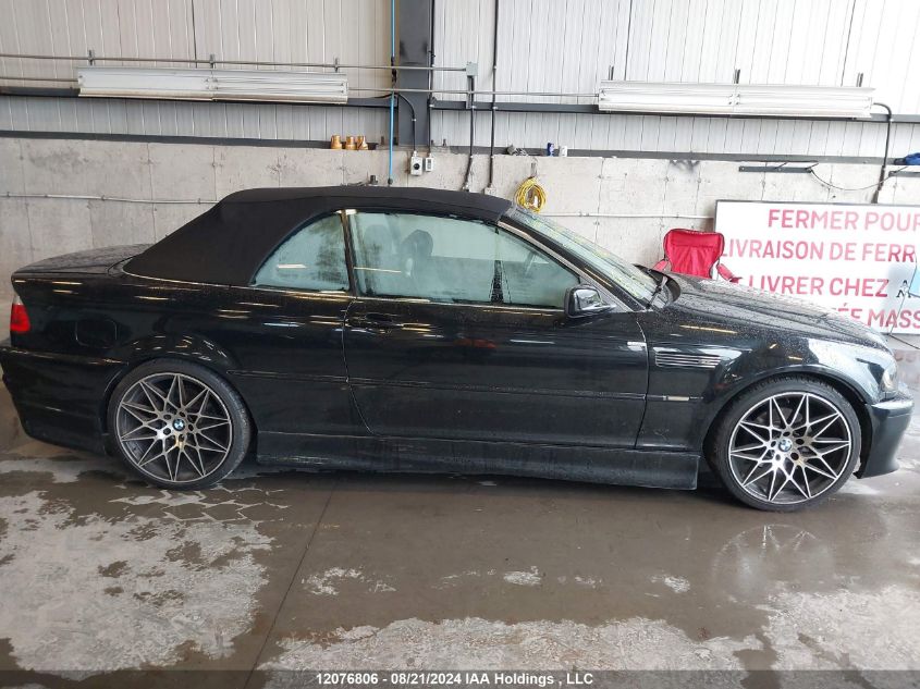 2001 BMW 3 Series VIN: WBABS33421JY54306 Lot: 12076806