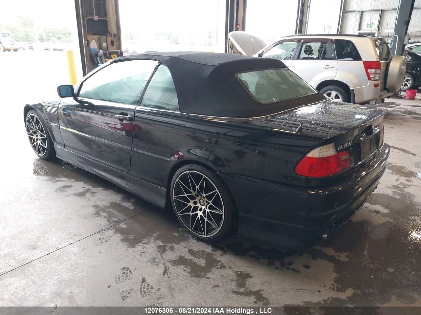 2001 BMW 3 Series VIN: WBABS33421JY54306 Lot: 12076806