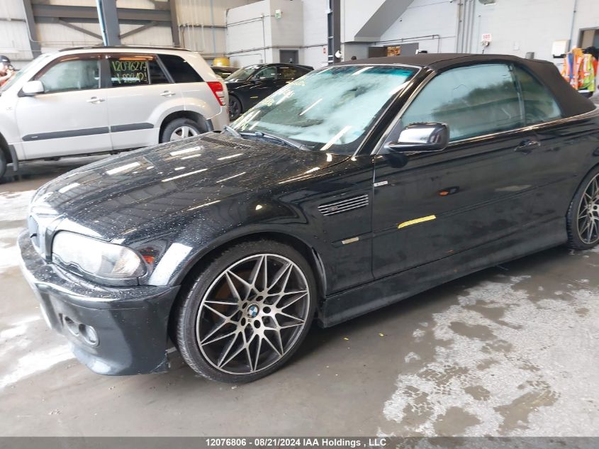 2001 BMW 3 Series VIN: WBABS33421JY54306 Lot: 12076806