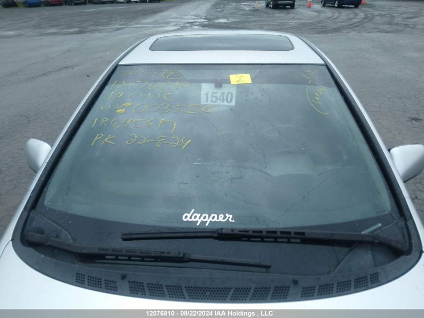 2010 Honda Civic VIN: 2HGFG1B05AH003550 Lot: 12076810