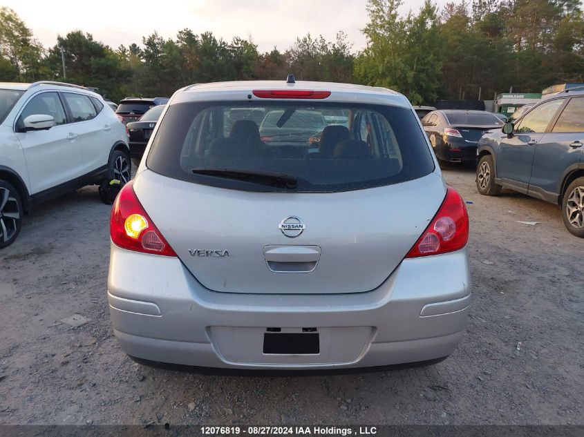 2009 Nissan Versa 1.8S VIN: 3N1BC13E89L491191 Lot: 12076819