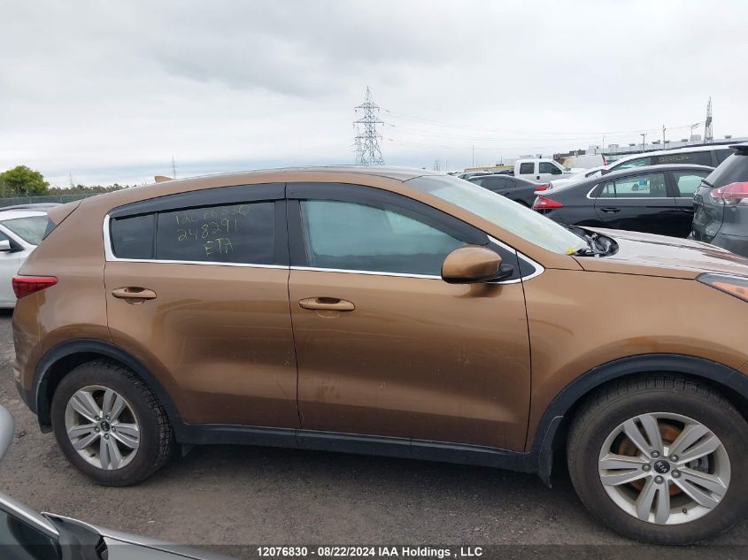 2017 Kia Sportage VIN: KNDPM3AC3H7248291 Lot: 12076830