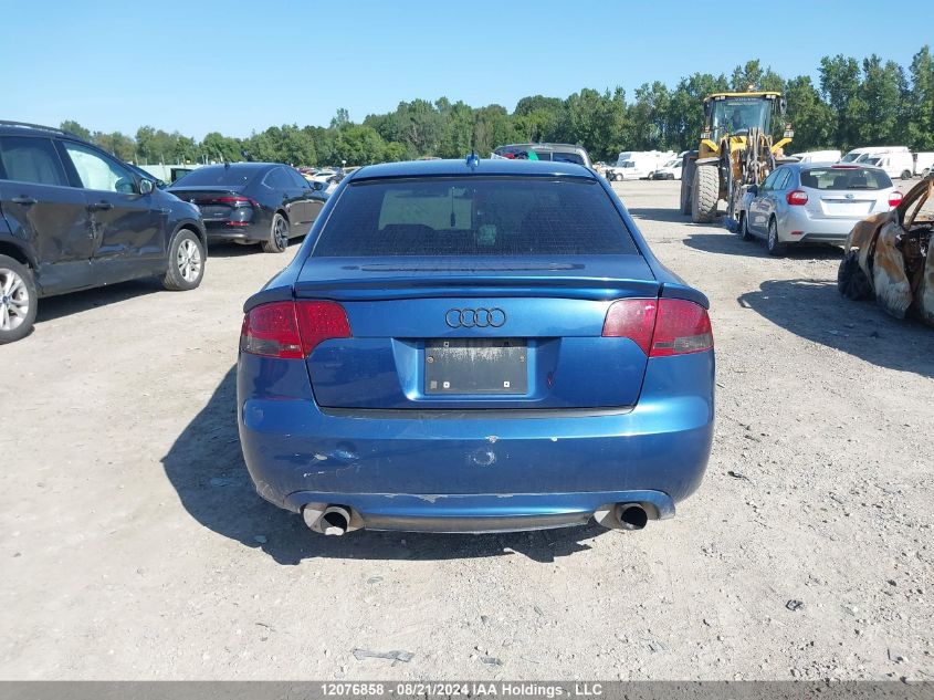 2006 Audi A4 VIN: WAUDF78EX6A244795 Lot: 12076858