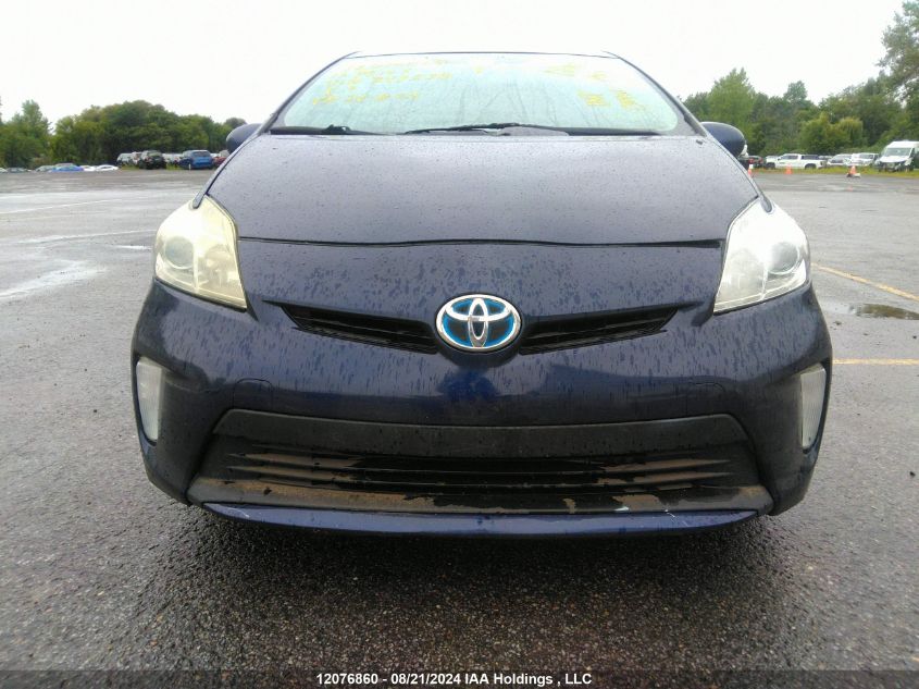 2013 Toyota Prius VIN: JTDKN3DU5D0347578 Lot: 12076860