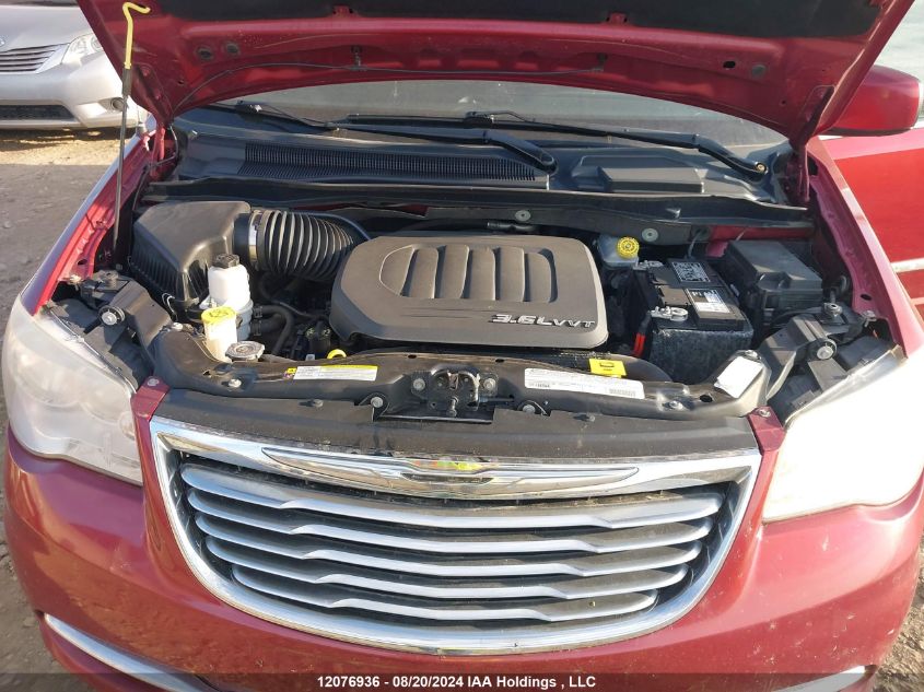 2012 Chrysler Town & Country Touring VIN: 2C4RC1BG6CR337152 Lot: 12076936