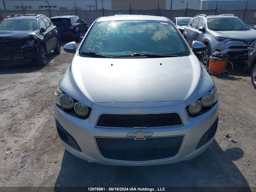 2014 Chevrolet Sonic Lt VIN: 1G1JC6EH2E4124471 Lot: 12076961