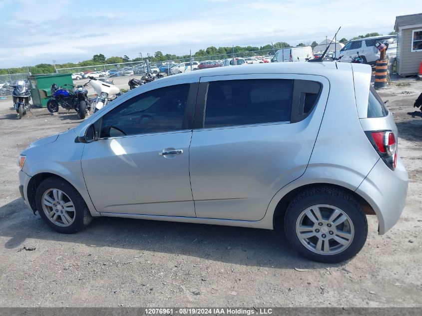 2014 Chevrolet Sonic Lt VIN: 1G1JC6EH2E4124471 Lot: 12076961