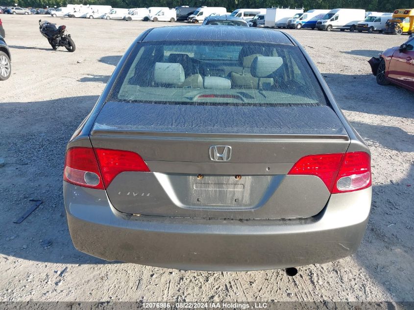 2008 Honda Civic Dx-G VIN: 2HGFA16408H110627 Lot: 12076986