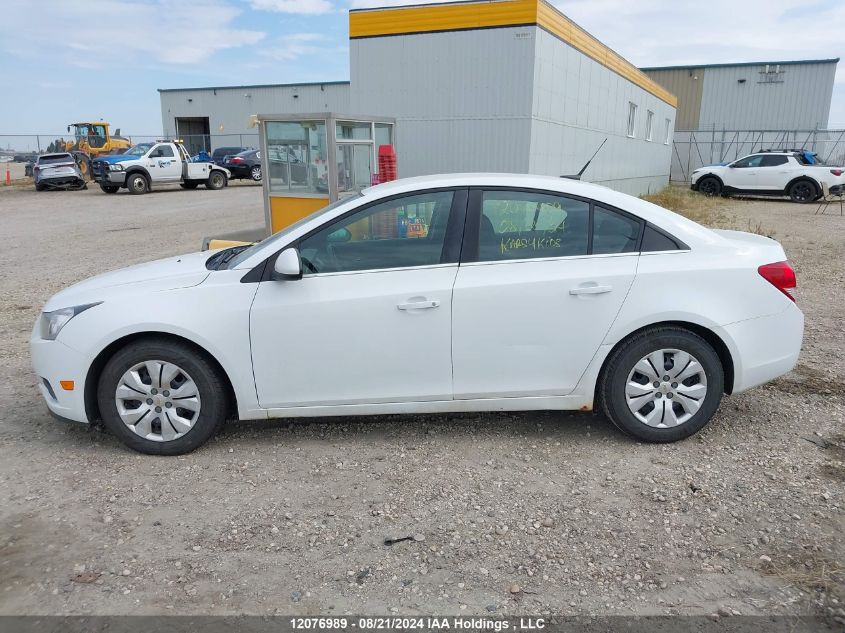 2014 Chevrolet Cruze Lt VIN: 1G1PC5SB0E7172165 Lot: 12076989