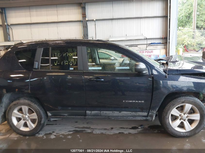 2011 Jeep Compass VIN: 1J4NT4FB8BD137030 Lot: 12077001