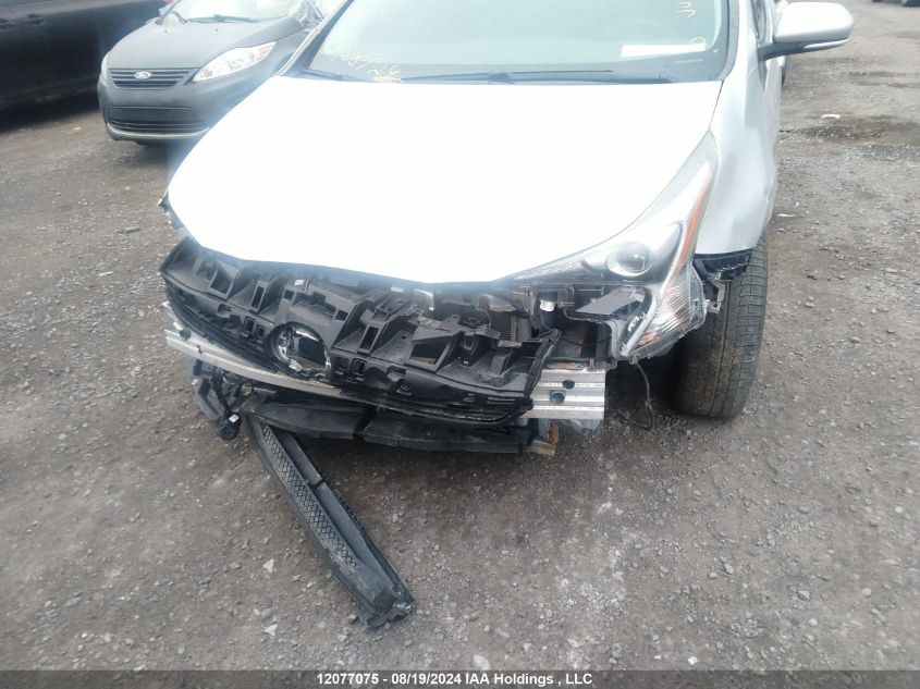 2016 Toyota Prius Technology/Touring VIN: JTDKBRFU8G3001956 Lot: 12077075