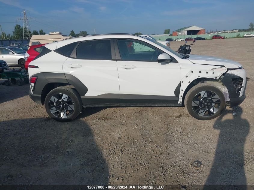 2024 Hyundai Kona Sel VIN: KM8HBCAB0RU129937 Lot: 12077088