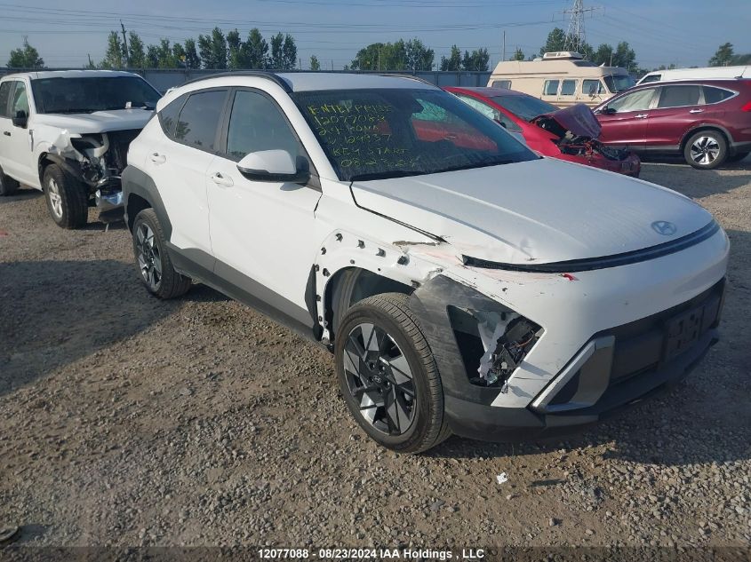 2024 Hyundai Kona Sel VIN: KM8HBCAB0RU129937 Lot: 12077088