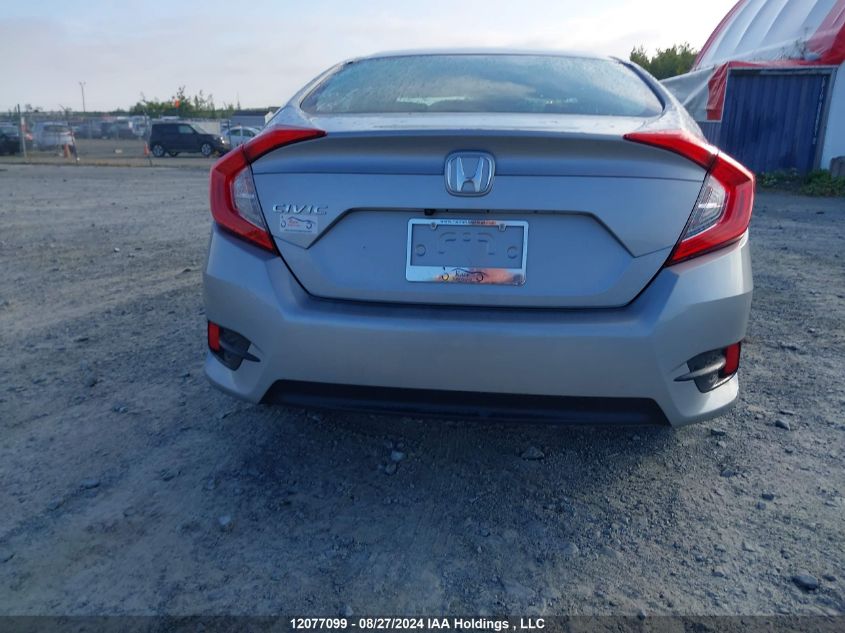 2HGFC2F56JH014824 2018 Honda Civic Lx