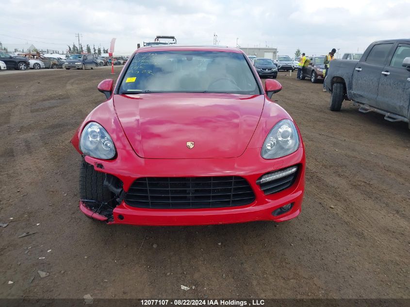 2013 Porsche Cayenne Gts VIN: WP1AD2A29DLA74007 Lot: 12077107