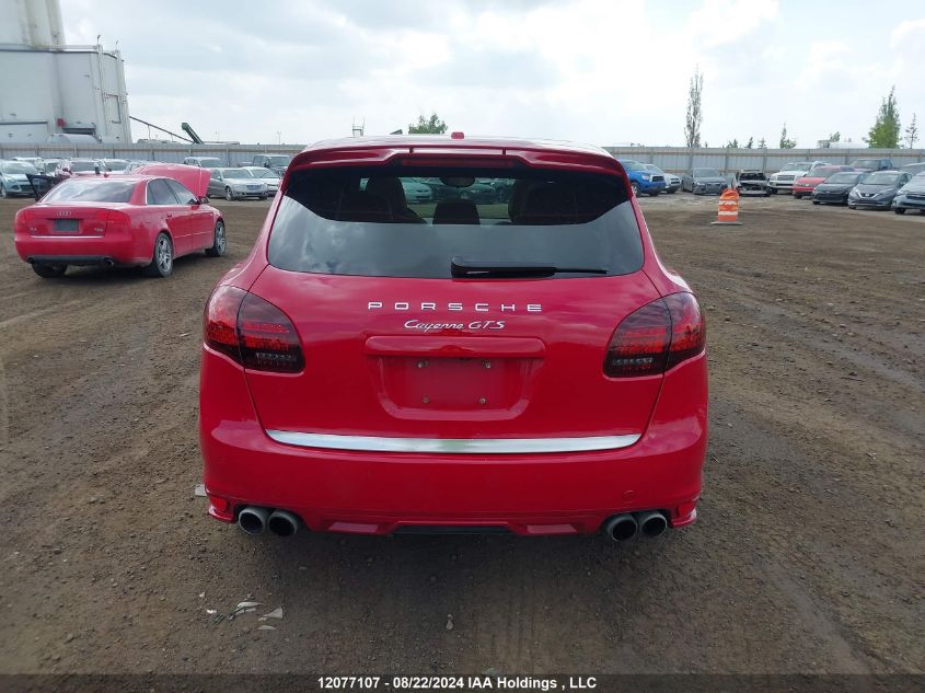 2013 Porsche Cayenne Gts VIN: WP1AD2A29DLA74007 Lot: 12077107