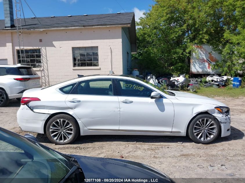 KMHGN4JE6FU034880 2015 Hyundai Genesis 3.8L