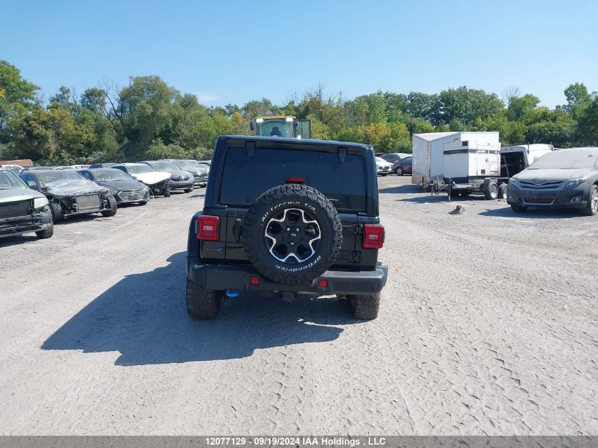 2021 Jeep Wrangler Unlimited Rubicon 4Xe VIN: 1C4JJXR6XMW629463 Lot: 12077129