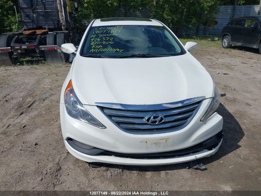 5NPEB4AC5EH926372 2014 Hyundai Sonata Gls