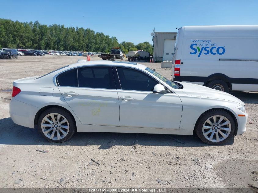 2014 BMW 328I xDrive VIN: WBA3B3G52ENR83667 Lot: 12077161