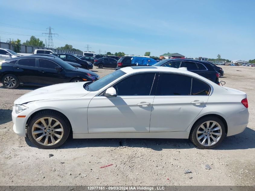 2014 BMW 328I xDrive VIN: WBA3B3G52ENR83667 Lot: 12077161