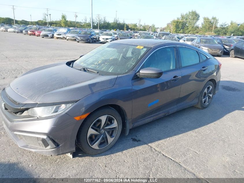 2019 Honda Civic Sedan VIN: 2HGFC2F54KH001510 Lot: 12077162