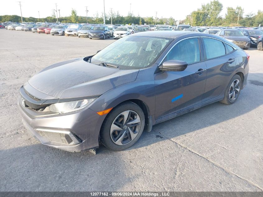 2019 Honda Civic Sedan VIN: 2HGFC2F54KH001510 Lot: 12077162