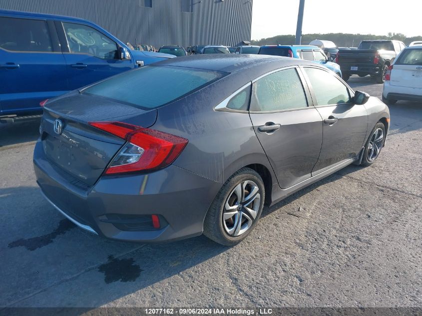 2019 Honda Civic Sedan VIN: 2HGFC2F54KH001510 Lot: 12077162