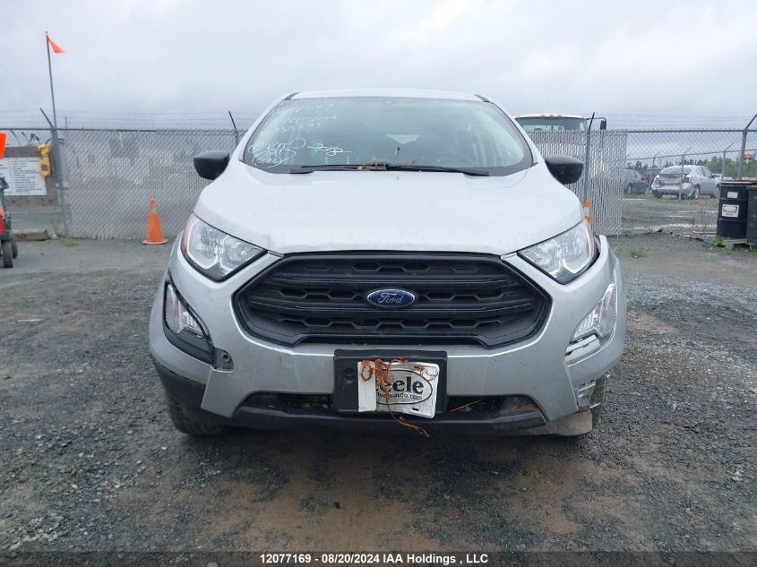 MAJ3S2FE5KC280821 2019 Ford Ecosport S