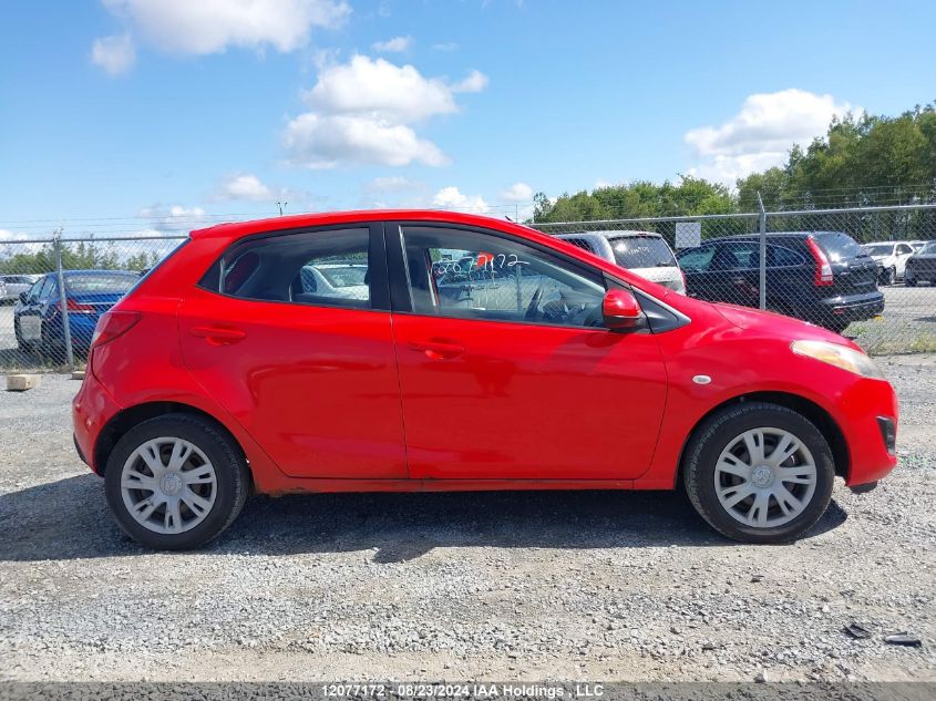 2011 Mazda Mazda2 VIN: JM1DE1HY4B0109180 Lot: 12077172