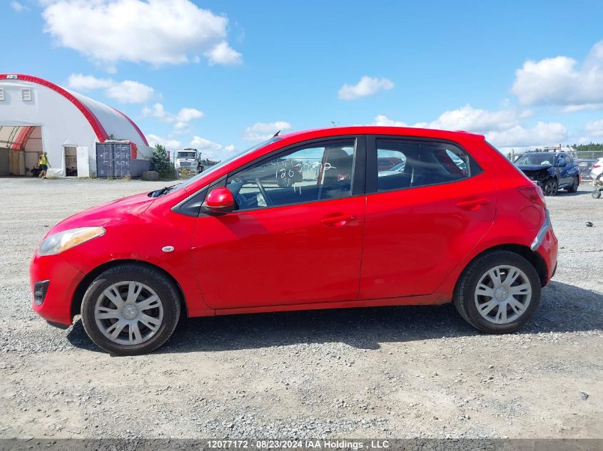 2011 Mazda Mazda2 VIN: JM1DE1HY4B0109180 Lot: 12077172