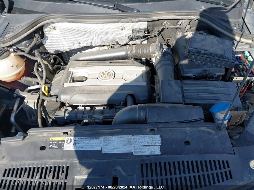 2015 Volkswagen Tiguan VIN: WVGJV7AX9FW557744 Lot: 12077174