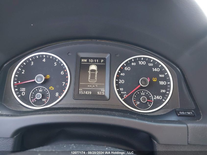 2015 Volkswagen Tiguan VIN: WVGJV7AX9FW557744 Lot: 12077174