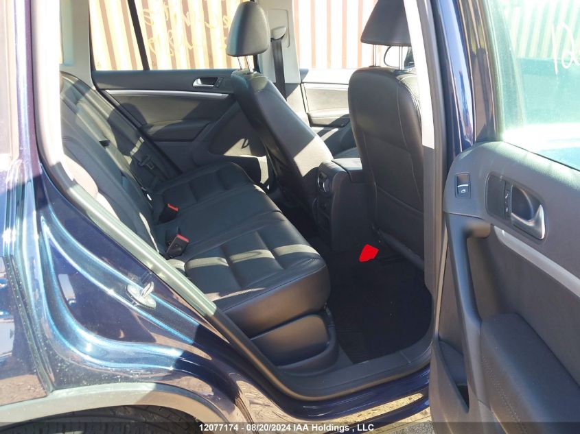 2015 Volkswagen Tiguan VIN: WVGJV7AX9FW557744 Lot: 12077174