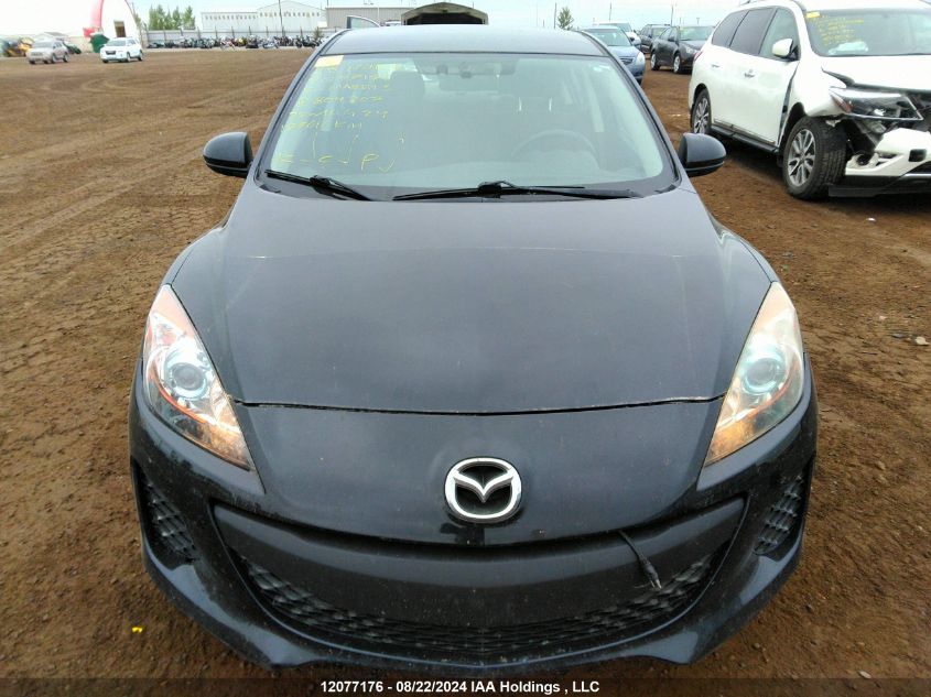 2013 Mazda Mazda3 VIN: JM1BL1V73D1804207 Lot: 12077176