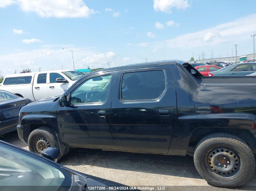 2012 Honda Ridgeline Sport VIN: 5FPYK1F73CB552001 Lot: 12077200