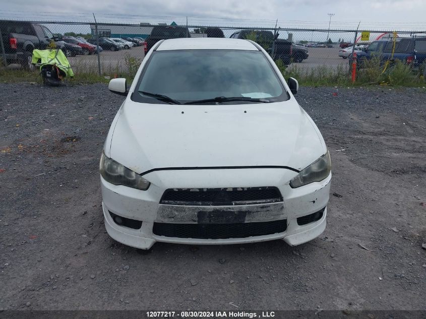 2008 Mitsubishi Lancer Gts VIN: JA3AU86UX8U607687 Lot: 12077217