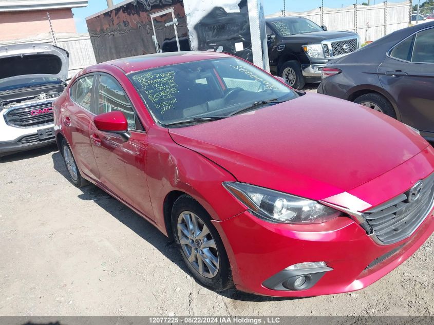 2015 Mazda Mazda3 VIN: 3MZBM1V73FM170574 Lot: 12077225