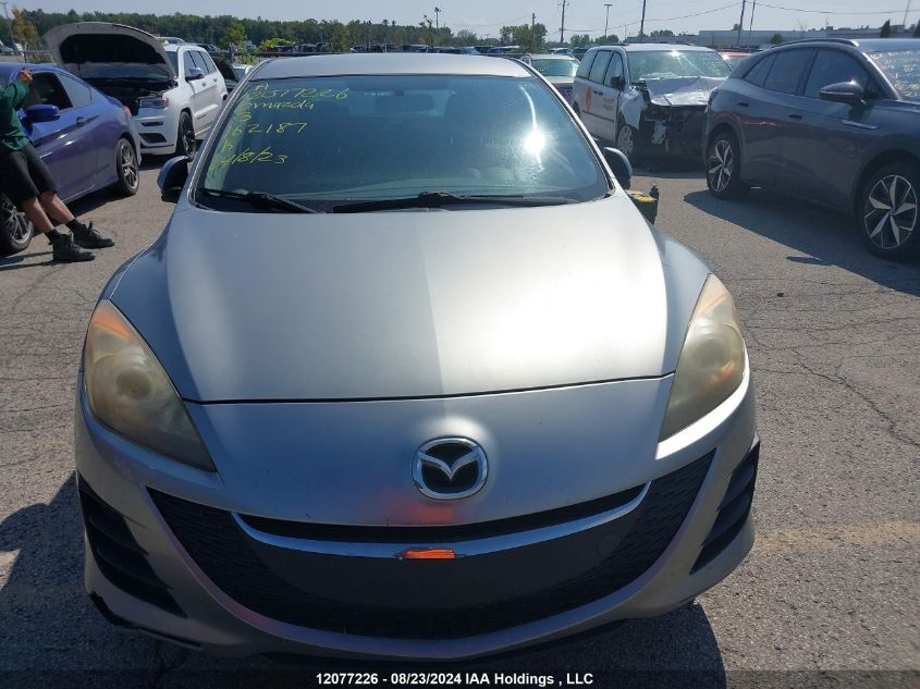 2010 Mazda 3 I VIN: JM1BL1HF2A1162187 Lot: 12077226