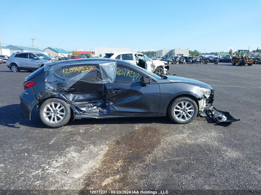 2016 Mazda 3 Touring VIN: 3MZBM1L73GM274695 Lot: 12077237