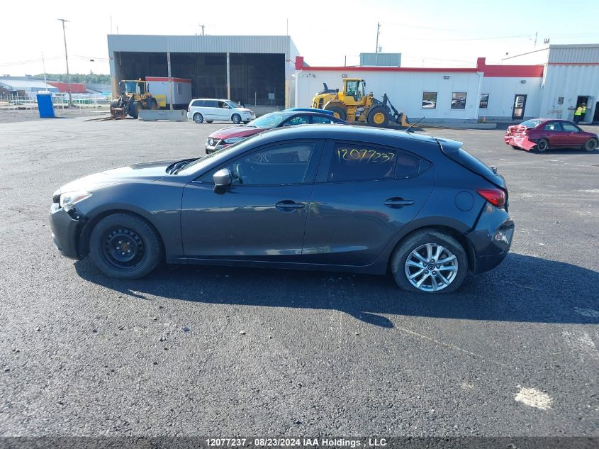 2016 Mazda 3 Touring VIN: 3MZBM1L73GM274695 Lot: 12077237