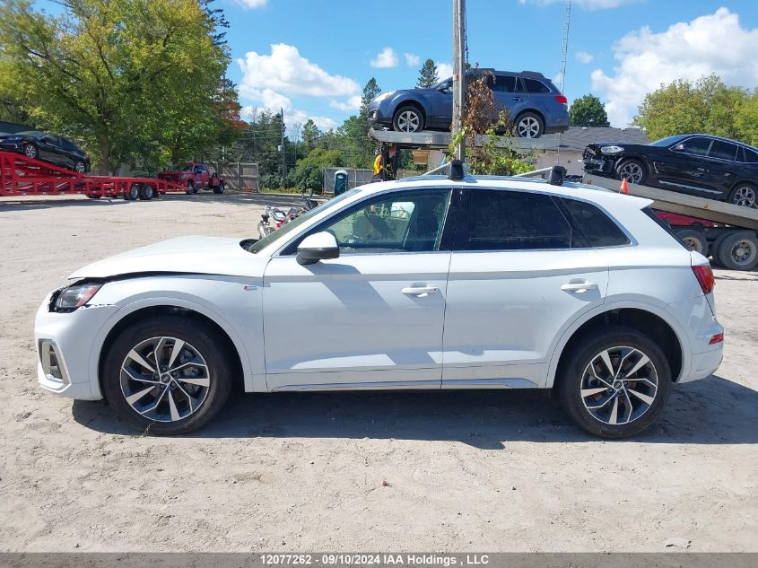 2021 Audi Q5 VIN: WA1EAAFY9M2081865 Lot: 12077262