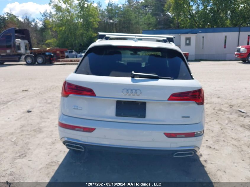 2021 Audi Q5 VIN: WA1EAAFY9M2081865 Lot: 12077262