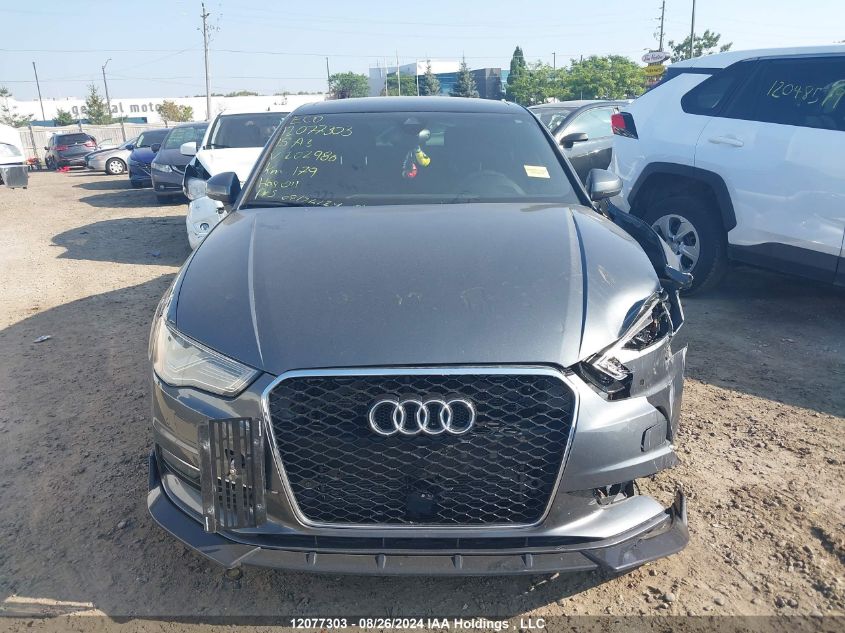 2015 Audi A3 VIN: WAUKFRFF4F1002986 Lot: 12077303