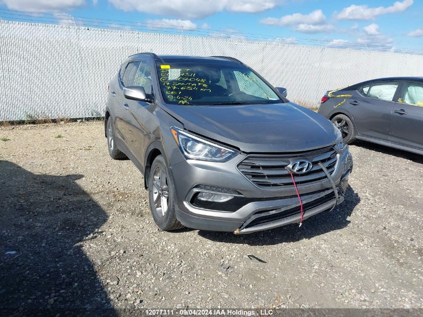 2017 Hyundai Santa Fe Sport VIN: 5XYZUDLB4HG407048 Lot: 12077311