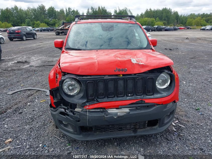 2017 Jeep Renegade North VIN: ZACCJBBB5HPG30543 Lot: 12077317