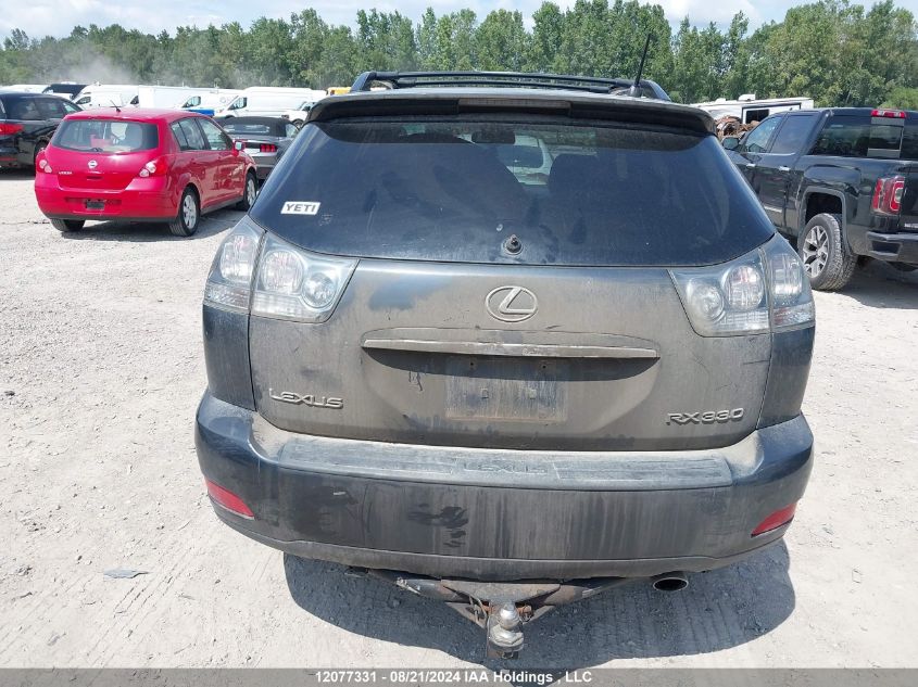 2005 Lexus Rx 330 VIN: JTJHA31U150087222 Lot: 12077331