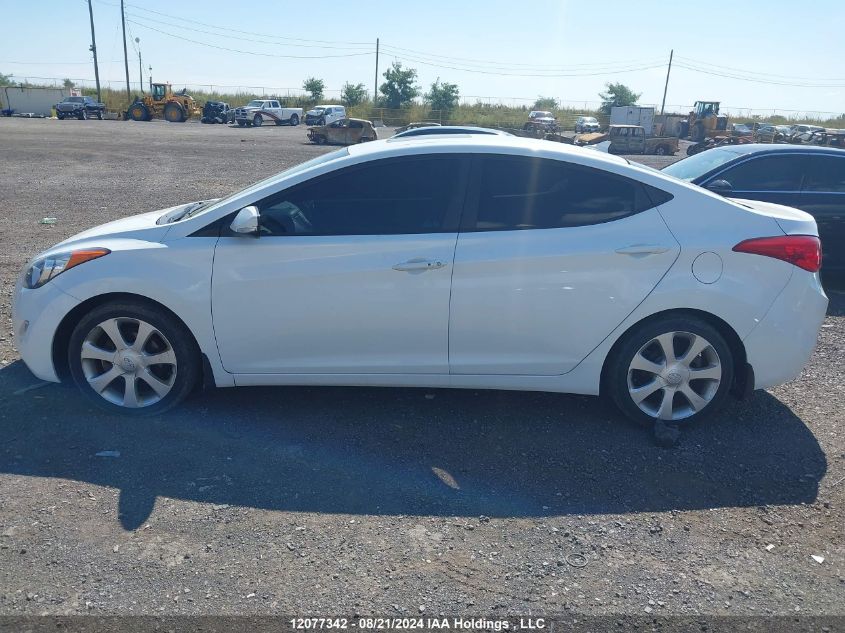 2013 Hyundai Elantra Limited VIN: 5NPDH4AE8DH448992 Lot: 12077342