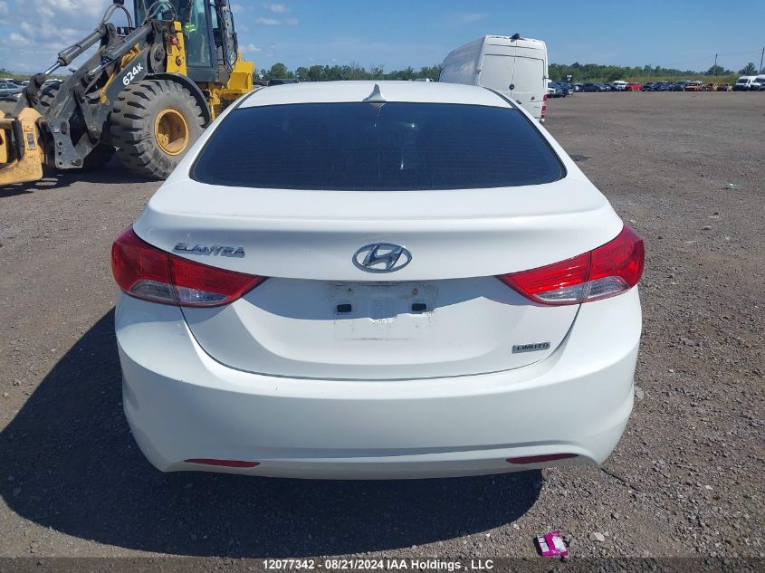 2013 Hyundai Elantra Limited VIN: 5NPDH4AE8DH448992 Lot: 12077342