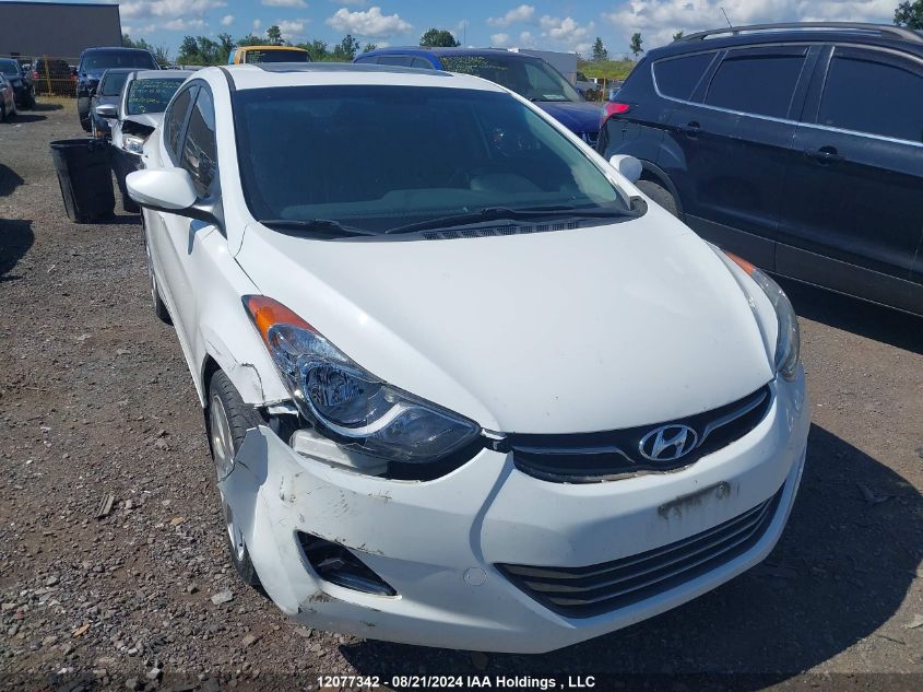 2013 Hyundai Elantra Limited VIN: 5NPDH4AE8DH448992 Lot: 12077342